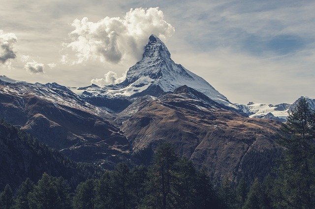  Travel to the EU countries with a green pass - The Matterhorn, Switzerland. 