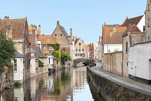  Travel to the EU countries with a green pass - Bruges, Belgium.