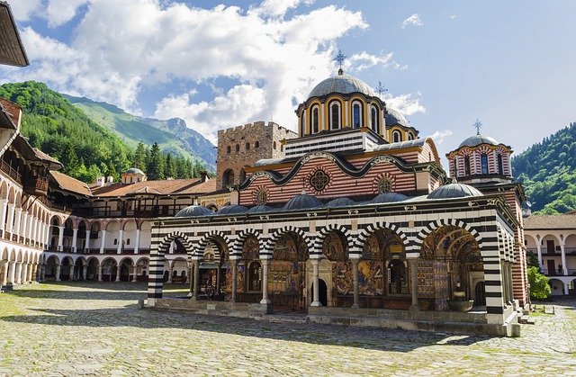  Travel to the EU countries - Rila Monastery, Bulgaria.